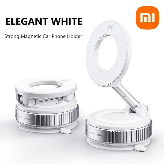 Xiaomi Strong Magnetic Car Phone Holder Vacuum Adsorption Phone Car Holder 360° Rotation for Car Desk Bathroom Magnetic Bracket